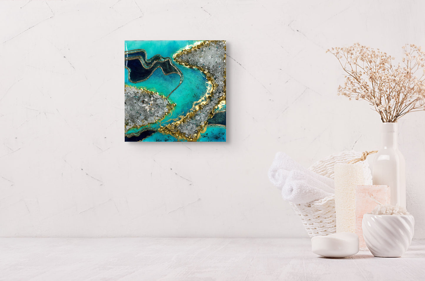 Gilded Tide 12"x12"