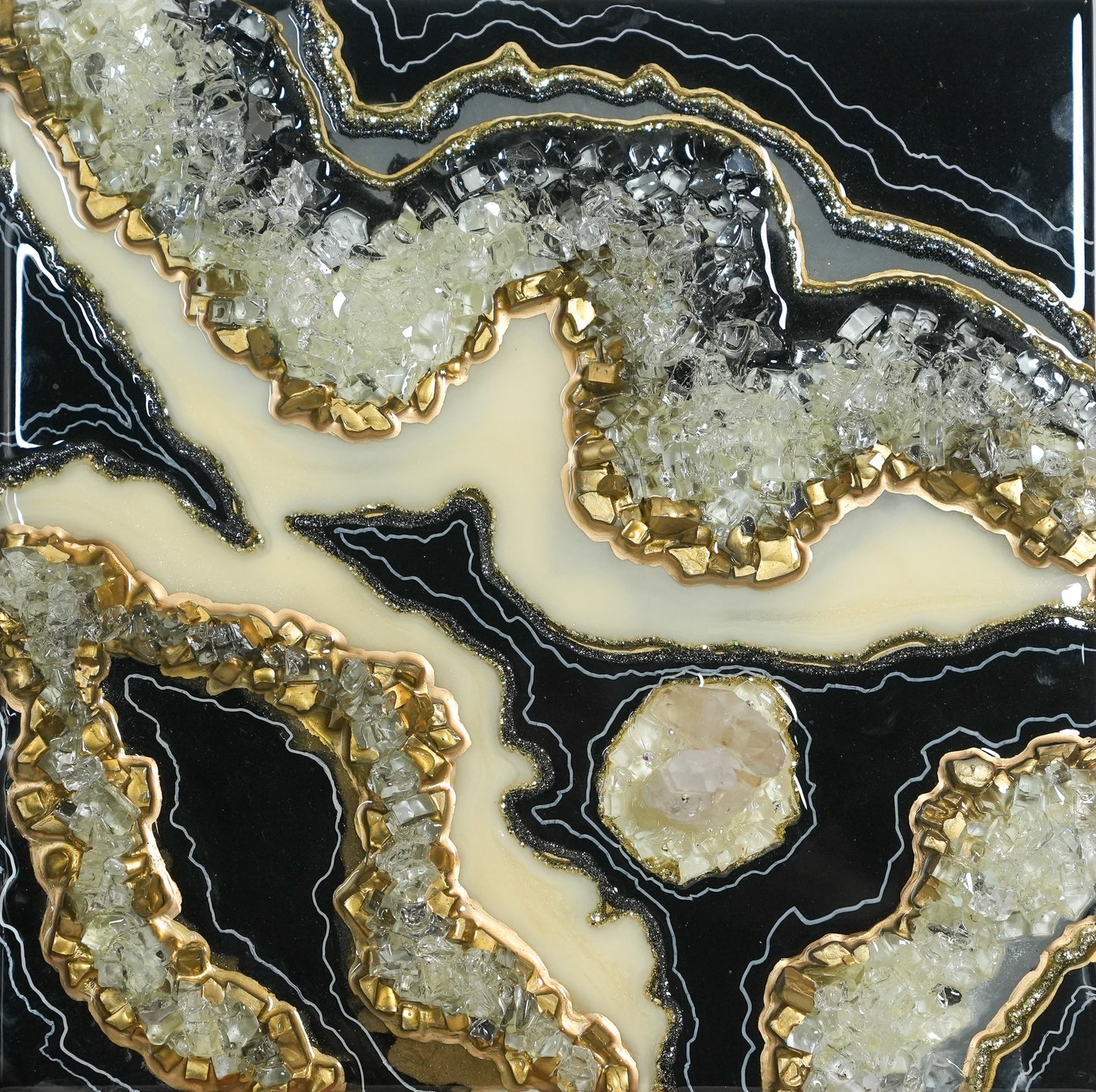 Midnight Opulence 12"x12"