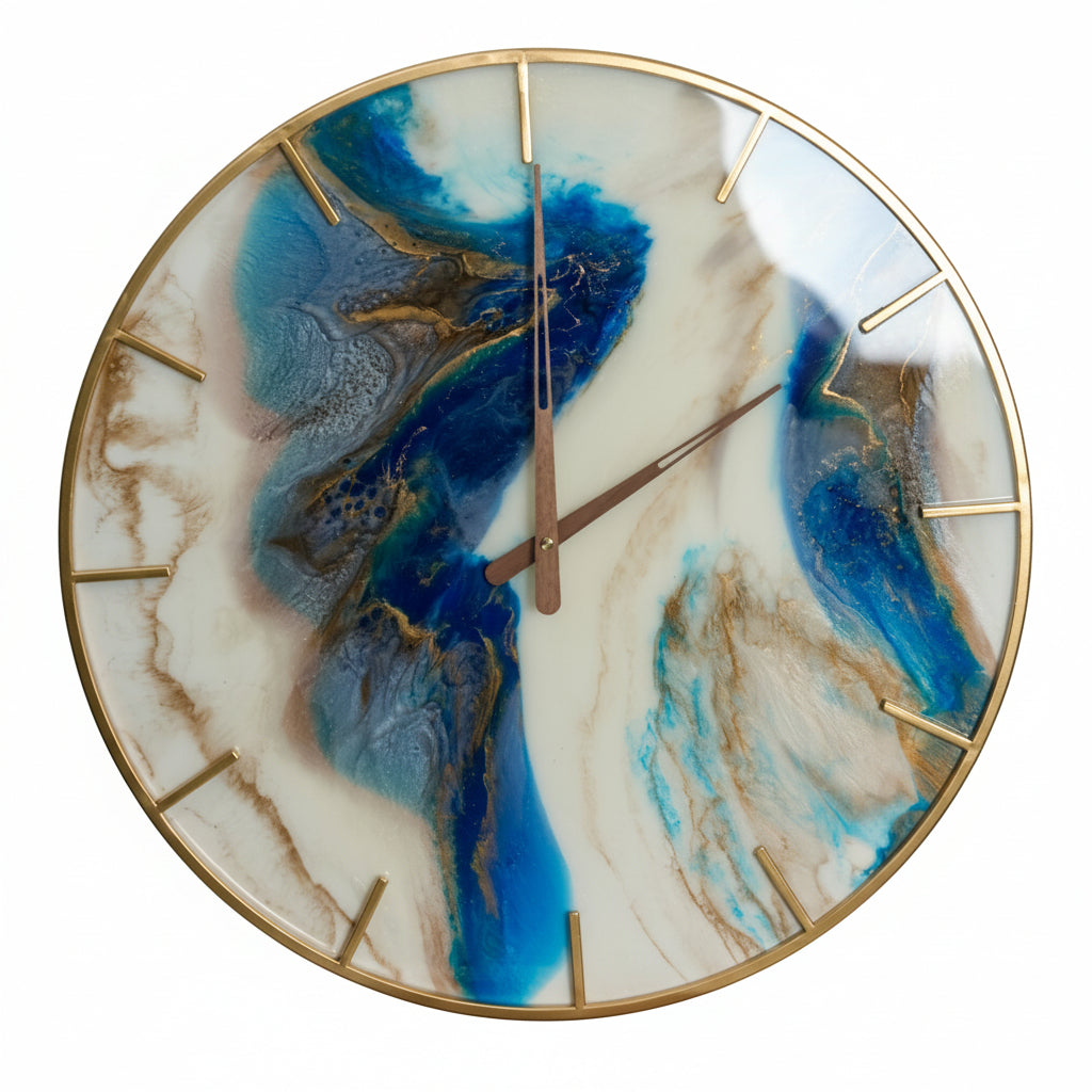 Timeless Tide 23.5" wall clock