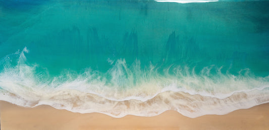 Where the Sea Meets Silence  24" x 48"