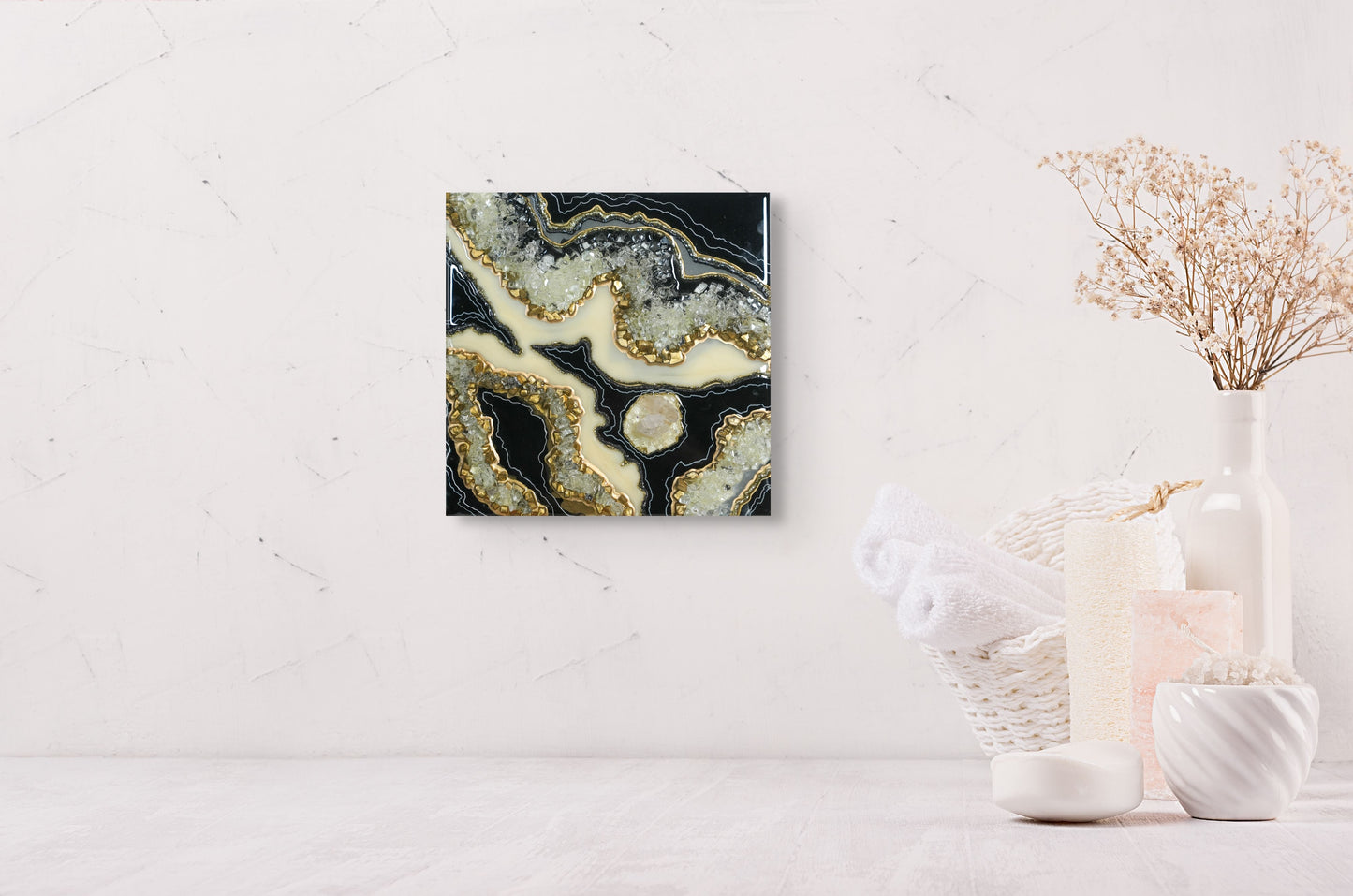 Midnight Opulence 12"x12"