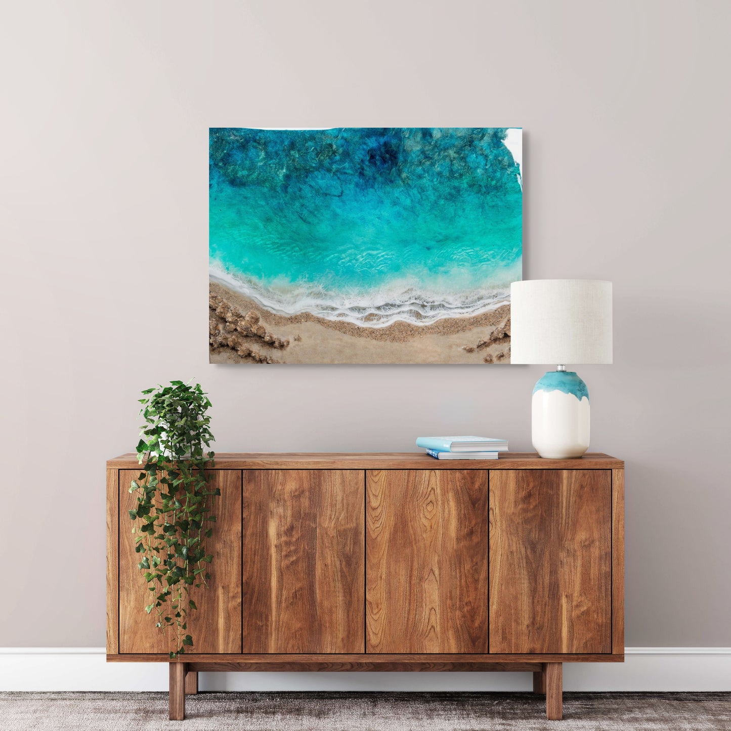 Zen Beach 26.5" x 20"