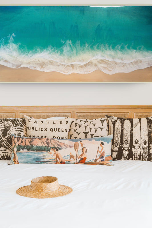 Where the Sea Meets Silence  24" x 48"